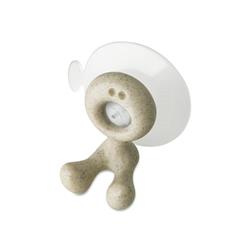 TOMMY fogkefetartó, tapadókoronggal rögzíthető, KOZIOL, újrahasznosított fehér