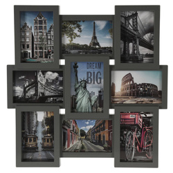 Többkeretes képkeret 9 fényképhez