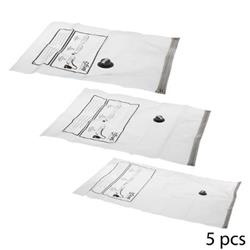 Vákuumtáskák ruhákhoz, 5 darab