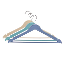 Műanyag ruhafogók szekrényhez PLASTI, 3 darab