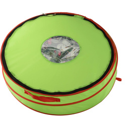 Karácsonyi koszorúk tárolására szolgáló táska, 20 x 60 cm