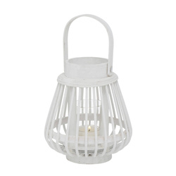 Ilvie bambusz lámpás, 16 cm, tea gyertya