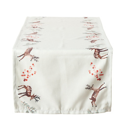 ROXY, 140 cm-es rénszarvas mintás asztalterítő