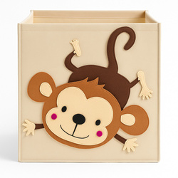 Filc játéktartó NOOLI, 30 x 30 x 30 cm