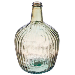 Üveg vázás palack, újrahasznosított üveg, 29 cm