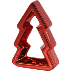 Díszítő karácsonyfa, fényes, 13 cm