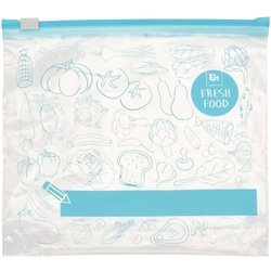 Élelmiszer-tároló zacskók, 1L, 15 darab