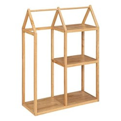 Házikó polc, kaucsukfa, magasság 115 cm