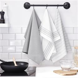 Pamut konyhai törlőkendők Casual, 3 darab, 50 x 70 cm