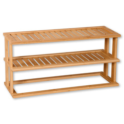 Bambusz konyhai polc, két szintes, 55 x 20 cm, Kesper