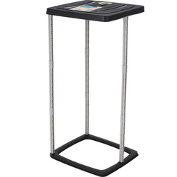 Szemeteszsák tartó fedéllel, 60 l-es zsákhoz.