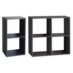 Díszpolcok rekeszekkel, 2 db