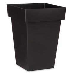 Öntözőcserép, műanyag, négyzet alakú