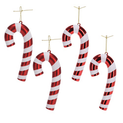 CANDY karácsonyi dísz, 4 darab