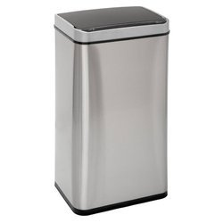 Automata szemetes 40L, rozsdamentes acél