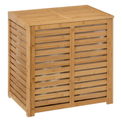 Két rekeszes, SICELA bambusz mosókosár.