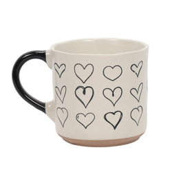 Kerámia bögre fogantyúval, 350 ml