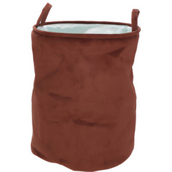 Textil játékgyűjtő kosár, Ø 38 x 50 cm