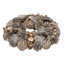 Karácsonyi koszorú 4 gyertya számára, Ø 34 cm