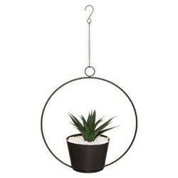 Mesterséges virágok a falra FEEL, függő dekoráció gyűrűben