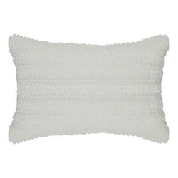 LIANI szőrmés dekoratív párna, 38 x 58 cm