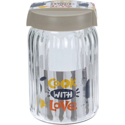 Zárható üveg száraz termékekhez, 1,4 l