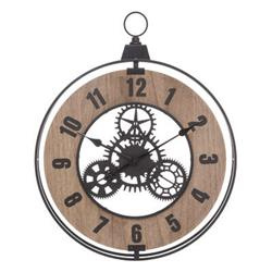Fali óra látható mechanizmussal, Ø 57 cm