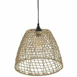 Tengeri fűből készült búra JADA, kúp alakú lámpa, Ø 35 cm
