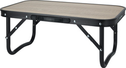 Összecsukható kempingasztal, fekete, 56 x 34 x 24 cm
