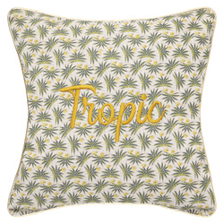 Boho TROPIC dekoratív párna, 40 x 40 cm