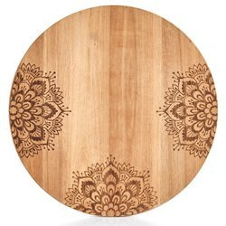 Kerek vágódeszka, Ø 27 cm, akácfa, ZELLER