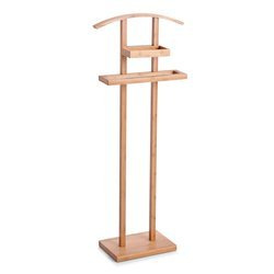 Öltönyakasztó, ruhák, bambusz, 45x24x111 cm, ZELLER