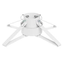 Fém karácsonyfa állvány víztartállyal 0,9 l, fehér