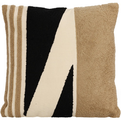 Dekoratív párna geometrikus mintával, 45 x 45 cm