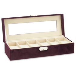 VELVET órás doboz, 30 x 11 x 8 cm