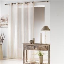 HELIOK függöny, 140 x 240 cm, gyűrűs felfüggesztéssel