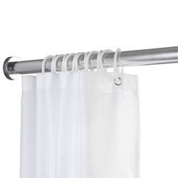 LUZ teleszkópos zuhanyrúd, Ø 2,8 cm, 70-115 cm, króm, WENKO