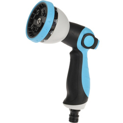 Locsoló, kerti tömlő vég, 10 üzemmóddal