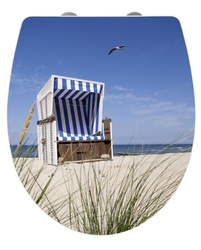 BEACH WC-deszka, duroplast, WENKO