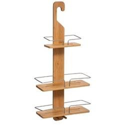 NIV fali fürdőszobai polc, 70 cm, bambusz