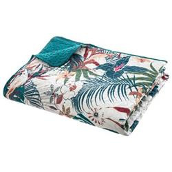 Kétoldalas ágytakaró, dzsungel minta, 240 x 220 cm