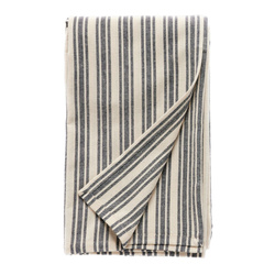 Csíkos pamut terítő, 140 x 240 cm, BEACH HUT