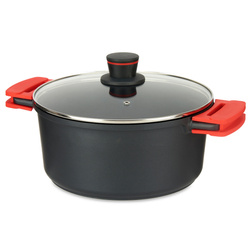 MOLTEN tapadásmentes bevonatú fazék fedővel, Ø 28 cm