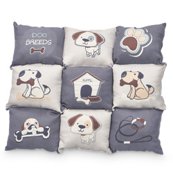 Kutyaágy, csúszásmentes fenékkel, 55 x 45 cm