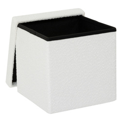 Összecsukható boucle MODUL puff, 31 x 31 cm