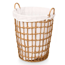 Fogantyús szennyeskosár, egyrekeszes, 59 cm