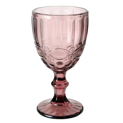 Kehely díszítéssel, rózsaszín, AURORA, 300 ml