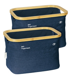 Összehajtható tárolókosarak TOM TAILOR, 2 db