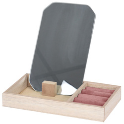 Tükörrel ellátott ékszerdoboz