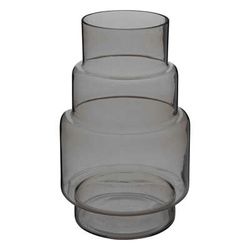 MAY színes üvegből készült váza, 26 cm